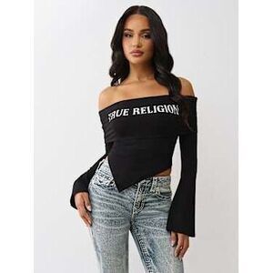 ASYMMETRIC OFF THE SHOULDER TOP